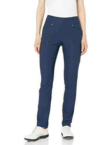 PGA TOUR Women s Pull On Golf Pant Black Iris Medium