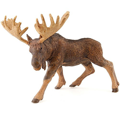 Papo Standing North American Moose Toy Figure
