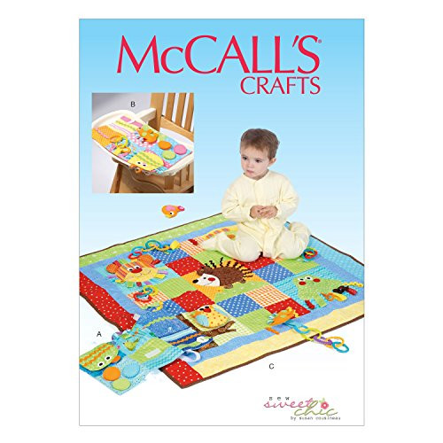 McCall Pattern Company M7104 Play Quilt and Mats, One Size Only