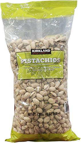Kirkland Signature California Dry Roasted   Salted In Shell Pistachio 48 Ounce
