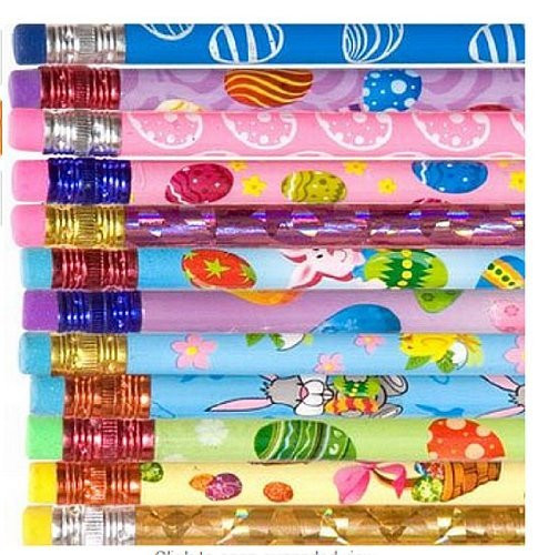 3 Dozen (36) Easter Pencil Assortment