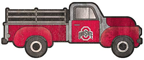 FC NCAA Ohio State Buckeyes 15  Truck Cutout Wood Sign