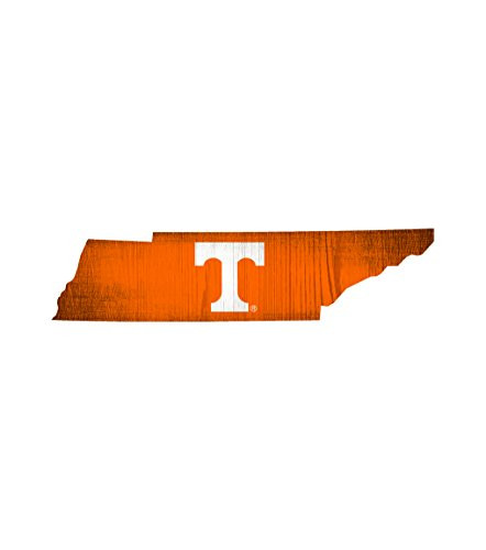 Fan Creations NCAA Tennessee Volunteers 12  Team Color Logo State