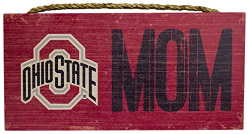 Fan Creations NCAA Ohio State Buckeyes 12  x 6  Mom Wood Sign