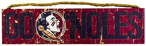 Fan Creations NCAA Florida State Seminoles 16 x 4 Slogan Wood Sign Fan Creations NCAA Florida State Seminoles 16 x 4 Slogan Wood Sign