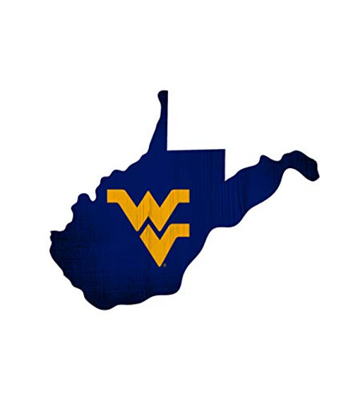 Fan Creations NCAA West Virginia 12 x 10 Team Color Logo State Fan Creations NCAA West Virginia 12 x 10 Team Color Logo State
