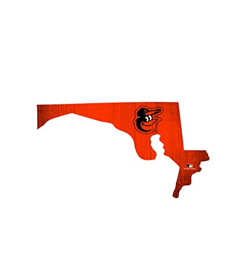 Fan Creations Orioles 12  Team Color Logo State