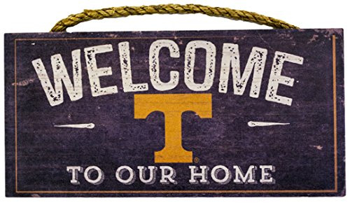Fan Creations NCAA Tennessee Volunteers 12 x 6 Distressed Welcome to Our Home Wood Sign Fan Creations NCAA Tennessee Volunteers 12 x 6 Distressed Welcome to Our Home Wood Sign