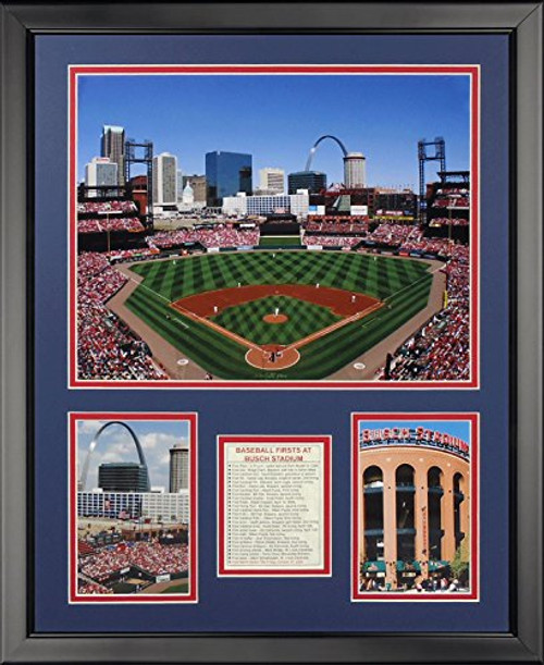 Legends Never Die New Busch Stadium Framed Photo Collage 16 x 20 Legends Never Die New Busch Stadium Framed Photo Collage 16 x 20