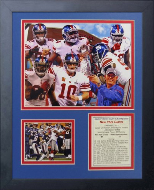 2011 New York Giants Champions 11 x 14 Framed Photo Collage by Legends Never Die Inc 2011 New York Giants Champions 11 x 14 Framed Photo Collage by Legends Never Die Inc