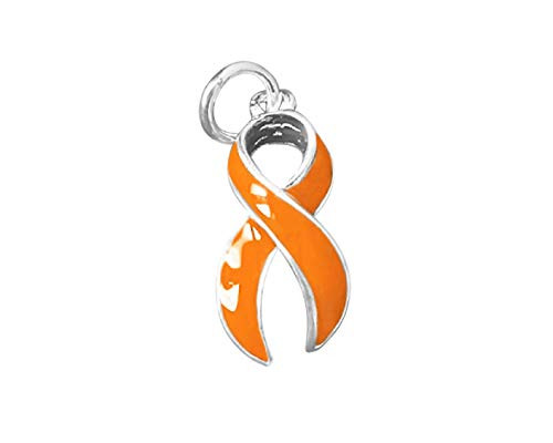 Fundraising For A Cause Large Orange Ribbon Awareness Charms Bulk Orange Ribbon Shaped Charms for Kidney Cancer Kidney Disease Leukemia and Multiple Sclerosis Awareness 1 Charm Fundraising For A Cause Large Orange Ribbon Awareness Charms Bulk Orange Ribbon Shaped Charms for Kidney Cancer Kidney Disease Leukemia and Multiple Sclerosis Awareness 1 Charm
