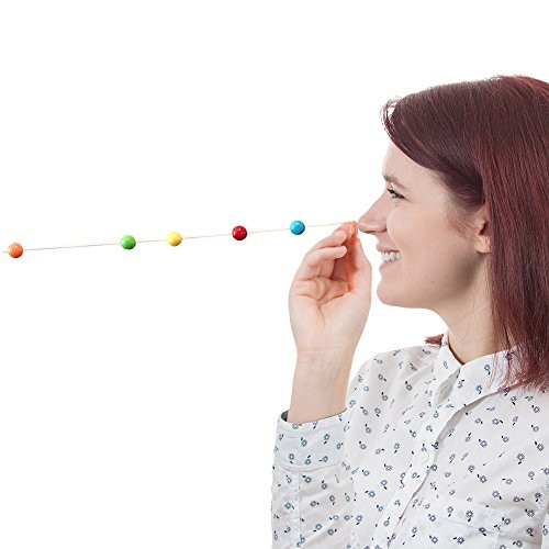 10 Foot Brock String   Vision Convergence Training Tool   Train Vision Improve Strength   Athletic Performance and More