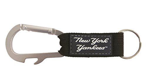 Pro Specialties Group MLB New York Yankees Carabineer Keychain Navy One Size Pro Specialties Group MLB New York Yankees Carabineer Keychain Navy One Size