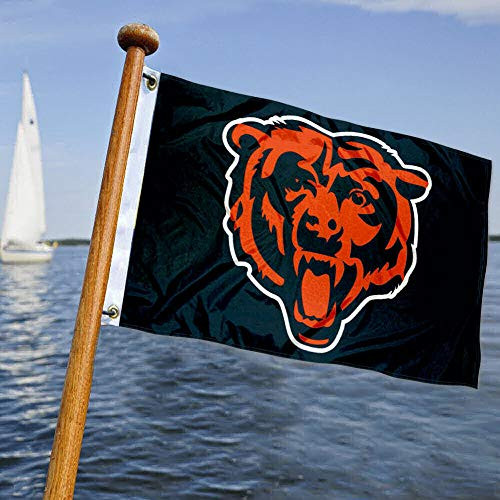 WinCraft Chicago Bears Boat and Golf Cart Flag