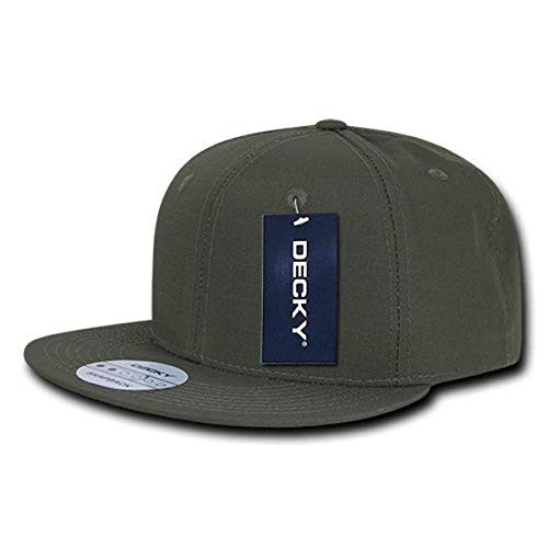 DECKY Rip Stop Snapback Cap Olive Drab