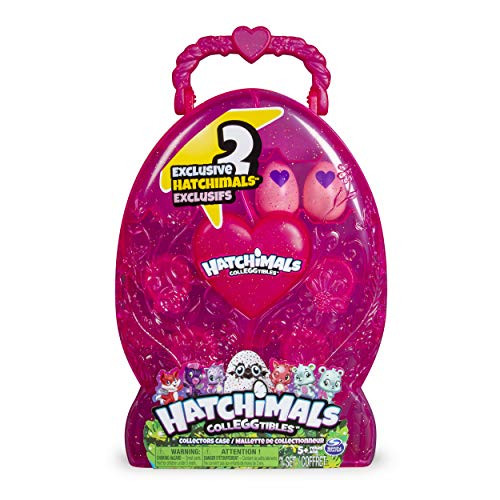 Hatchimals CollEGGtibles  Collectors Case with 2 Exclusive Hatchimals CollEGGtibles for Ages 5 and Up