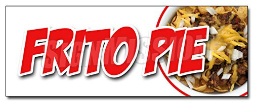 48  FRITO Pie Decal Sticker Chili Cheese Corn Chips Texas Style Tamale Fresh