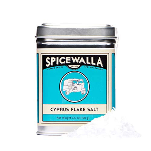 Spicewalla Cyprus Salt Flakes 35 oz Gourmet Mediterranean Sea Salt Finishing Salt for Baking Cooking Meat Seafood Spicewalla Cyprus Salt Flakes 35 oz Gourmet Mediterranean Sea Salt Finishing Salt for Baking Cooking Meat Seafood