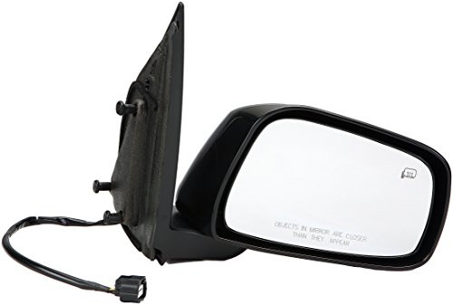 Dorman 955 1639 Passenger Side Power Door Mirror   Heated Folding for Select Nissan Models Black