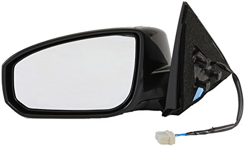 Dorman 955 700 Driver Side Power Door Mirror   Folding for Select Nissan Models Black
