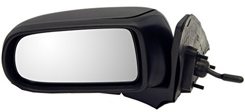 Dorman 955 1305 Driver Side Manual Door Mirror   Folding for Select Mazda Models Black