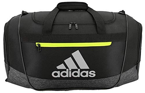 adidas Defender III Small Duffel Black Black Jersey Semi Solar Yellow Small