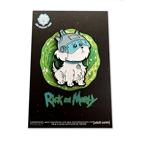 Licensed Rick and Morty - Snowball 1.65" Collectible Pin Licensed Rick and Morty - Snowball 1.65" Collectible Pin