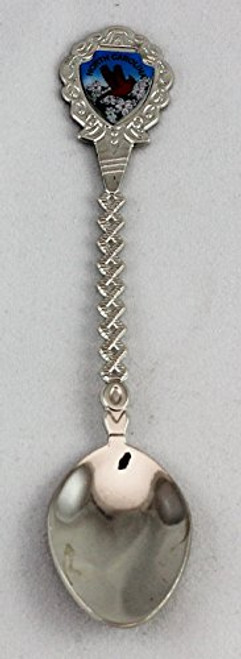 North Carolina State Souvenir Collectible Twist Spoon 5  lpco North Carolina State Souvenir Collectible Twist Spoon 5  lpco