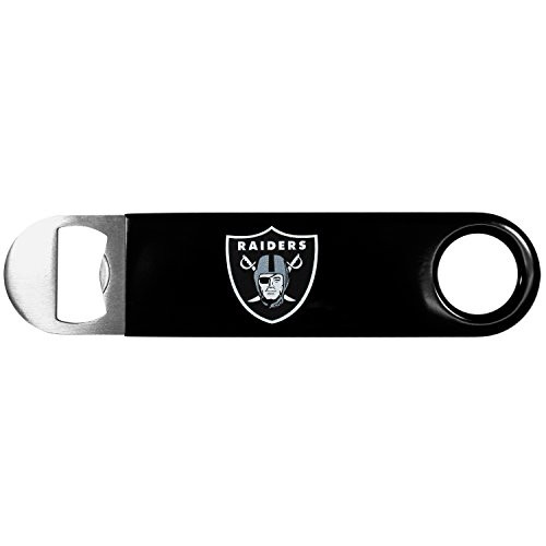 NFL Siskiyou Sports Fan Shop Las Vegas Raiders Long Neck Bottle Opener One Size Black NFL Siskiyou Sports Fan Shop Las Vegas Raiders Long Neck Bottle Opener One Size Black