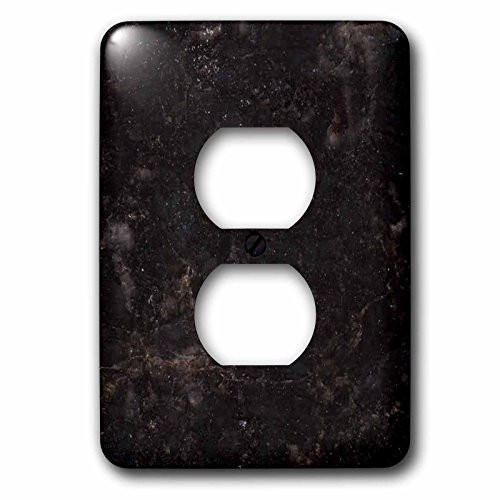 3dRose lsp_97969_6 Verde Butterfly granite print - 2 Plug Outlet Cover Multicolor