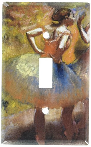 Art Plates - Degas: Dancers in Green Skirts Switch Plate - Single Toggle