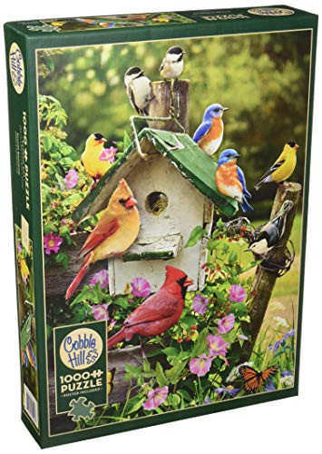 Cobblehill 80126 1000 pc Summer Birdhouse Puzzle Various