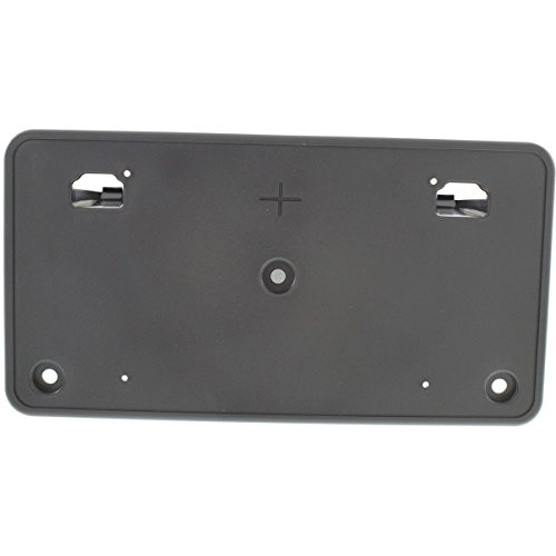 DAT AUTO PARTS License Plate Bracket Replacement for 10 14 Volkswagen Golf Jetta for Golf Except R Model for Jetta Wagon Models ONLY Black Front VW1068106