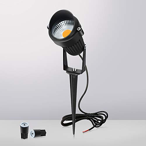 5W LED Landscape Lights Warm White 12V COB LED Outdoor Spotlight Low Voltage Garden Lighting with 393Ft Connect Wire Waterproof IP65 Decorative Light for Garden Yard Pathways 1Pack 5W LED Landscape Lights Warm White 12V COB LED Outdoor Spotlight Low Voltage Garden Lighting with 393Ft Connect Wire Waterproof IP65 Decorative Light for Garden Yard Pathways 1Pack