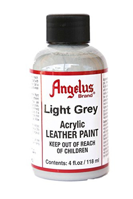 Angelus Acrylic Leather Paint 4oz Light Grey 4 Ounces Angelus Acrylic Leather Paint 4oz Light Grey 4 Ounces