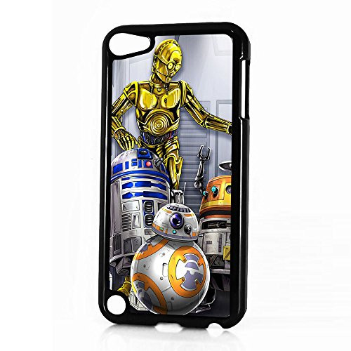 ( For iPod Touch 6 / iTouch 6 ) Back Case Cover - HOT30085 Starwars Robot BB8 R2D2 C-3PO