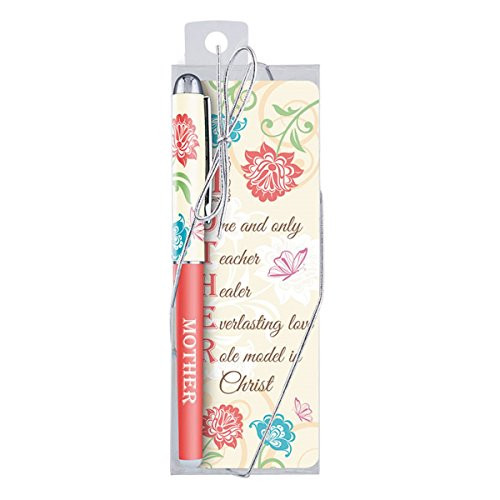 Mother Acronym Ballpoint Pen with Bookmark Gift Set