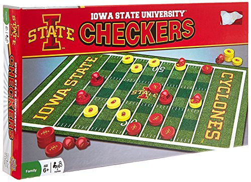 MasterPieces NCAA Iowa State Cyclones Checkers Board Game