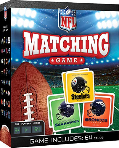 MasterPieces NFL NFL Full League Version Matching Game For Ages 3