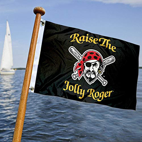WinCraft Pittsburgh Pirates Boat and Golf Cart Flag