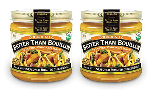 Better Than Bouillon Organic Chicken Base Bouillon 8 oz Pack of 2 with BTB Seal of Authenticity Better Than Bouillon Organic Chicken Base Bouillon 8 oz Pack of 2 with BTB Seal of Authenticity