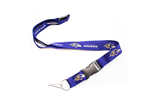 aminco NFL Baltimore Ravens Reversible Lanyard aminco NFL Baltimore Ravens Reversible Lanyard