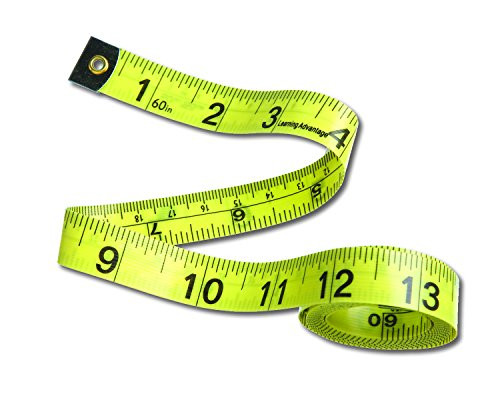 LEARNING ADVANTAGE 7614 Tape Measures Set of 10
