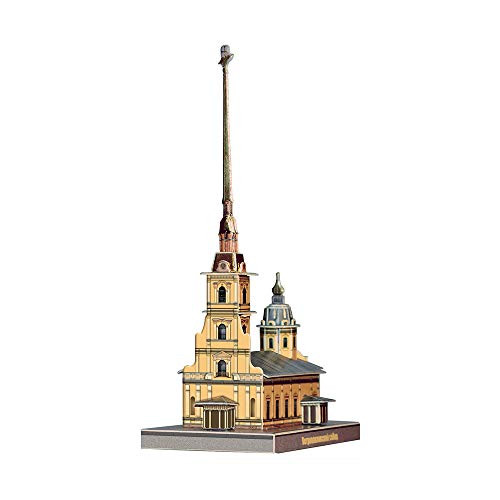 UMBUM Innovative 3D-Puzzles - Saints Peter and Paul Cathedral, St. Petersburg, Russa Clever Paper (481)
