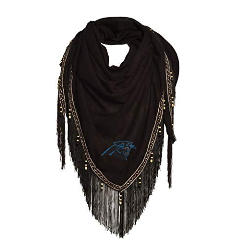 NFL Carolina Panthers Beaded Scarf