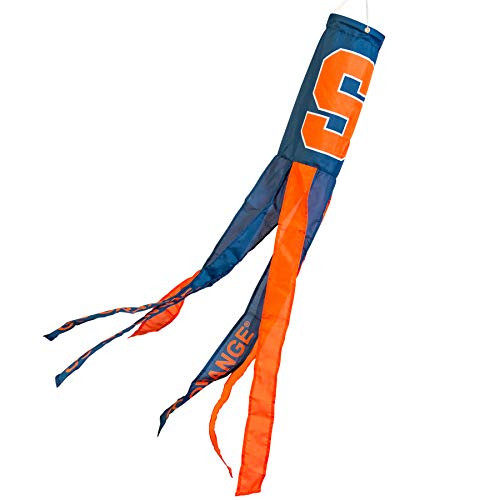 College Flags Banners Co Syracuse Orange Windsock College Flags Banners Co Syracuse Orange Windsock