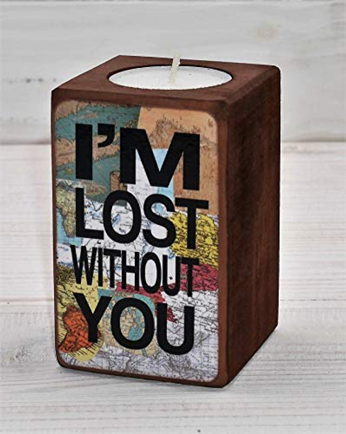 NA Wooden Tealight Candle Holder Decorative Candlestick Holder for Home Romantic Natural Candle Holder Centerpiece for Home Decor Tealight Centerpiece ImLost NA Wooden Tealight Candle Holder Decorative Candlestick Holder for Home Romantic Natural Candle Holder Centerpiece for Home Decor Tealight Centerpiece ImLost