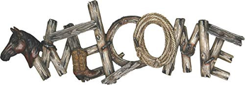 River s Edge Products Western Welcome Plaque