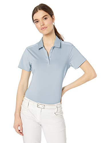 adidas Golf Ultimate Short Sleeve Polo Aero Blue Heather Small