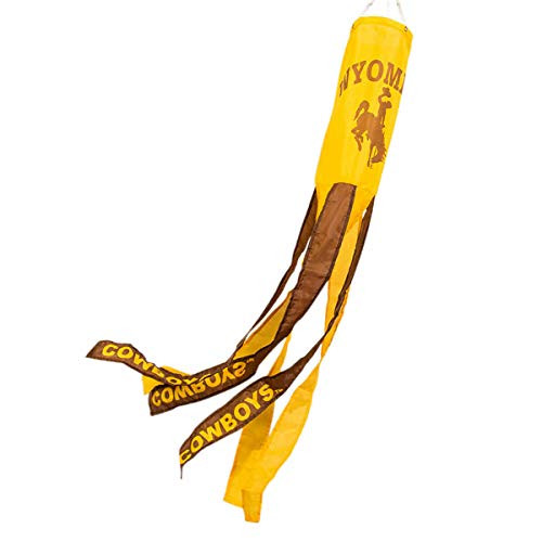 College Flags   Banners Co Wyoming Cowboys Windsock College Flags   Banners Co Wyoming Cowboys Windsock